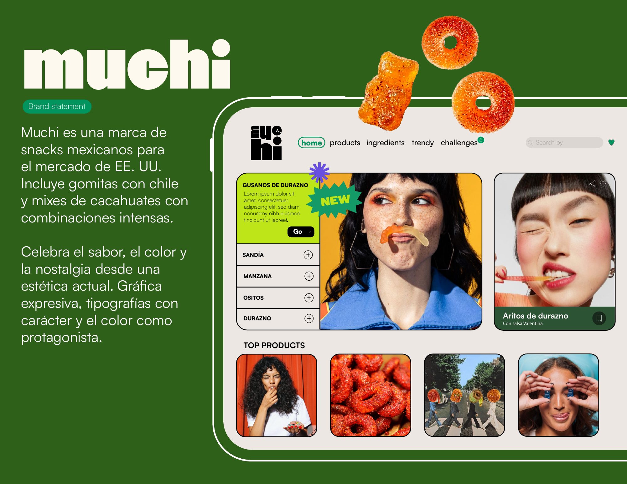 Muchi brand book preview